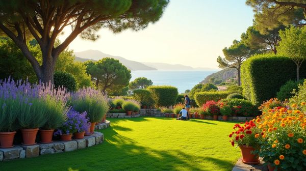 Les secrets d'un paysagiste à Sanary sur mer pour sublimer vos extérieurs