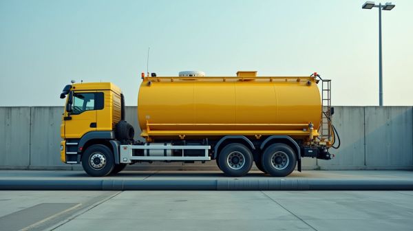 Un camion hydrocureur optimisé pour le nettoyage des canalisations